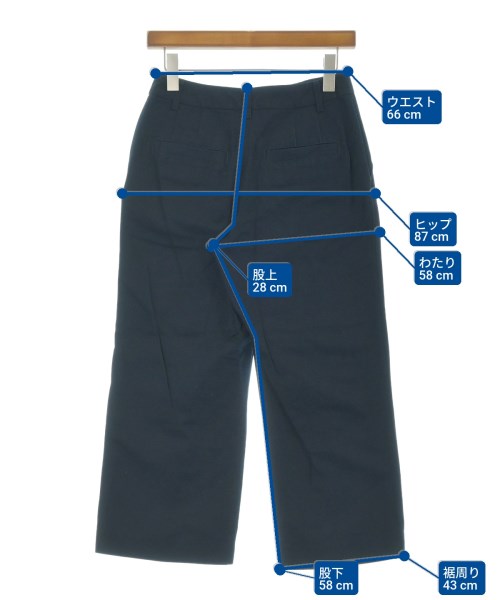 Ron Herman California（ロンハーマンカリフォルニア）クロップドパンツ 紺 サイズ:XS レディース/2200645719048