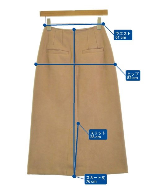 Ron Herman California（ロンハーマンカリフォルニア）ロング・マキシ丈スカート ベージュ サイズ:XS レディース/2200647883051