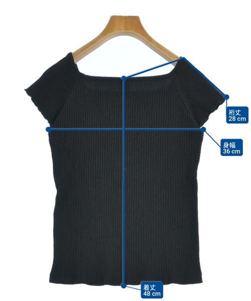 Ron Herman California（ロンハーマンカリフォルニア）Tシャツ・カットソー 黒 サイズ:XS レディース/2200707552101