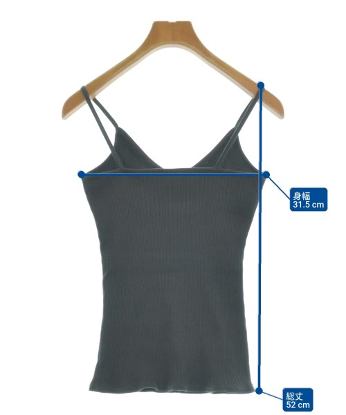 Ron Herman California（ロンハーマンカリフォルニア）キャミソール グレー サイズ:S レディース/2200662655039