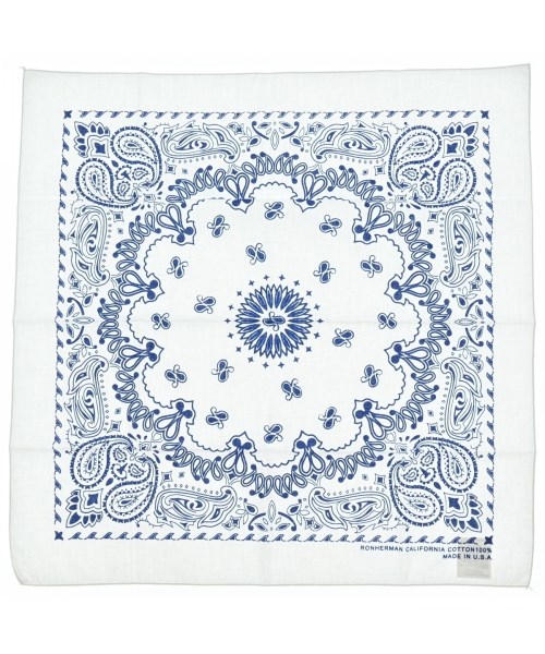 Ron Herman California(ロンハーマンカリフォルニア)バンダナ・スカーフ 白 サイズ:-/2200665774072