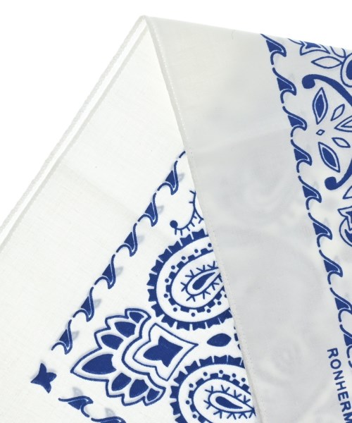 Ron Herman California（ロンハーマンカリフォルニア）バンダナ・スカーフ 白 サイズ:- レディース/2200665774072