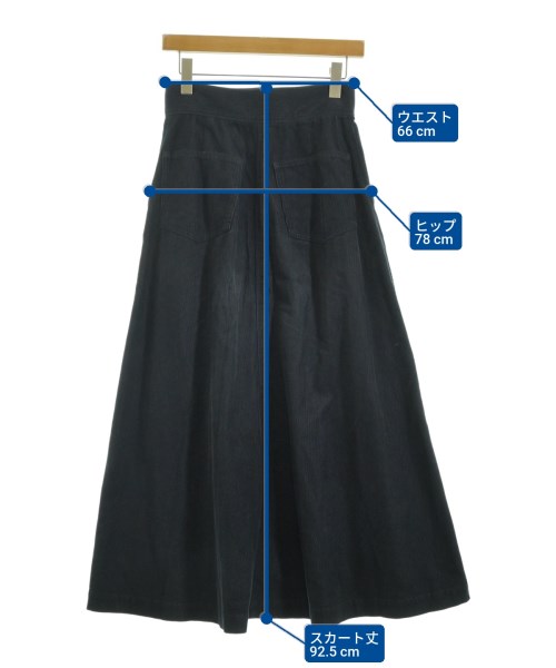 Ron Herman California（ロンハーマンカリフォルニア）ロング・マキシ丈スカート 紺 サイズ:XS レディース/2200667085015