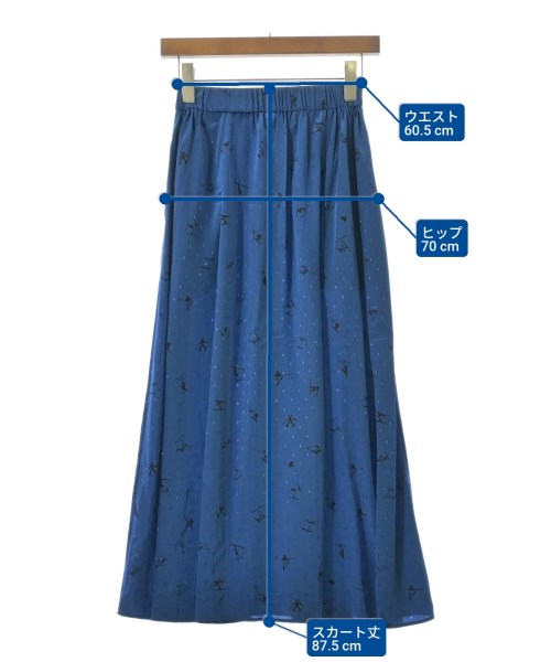 Ron Herman California（ロンハーマンカリフォルニア）ロング・マキシ丈スカート 青 サイズ:XS レディース/2200664085087