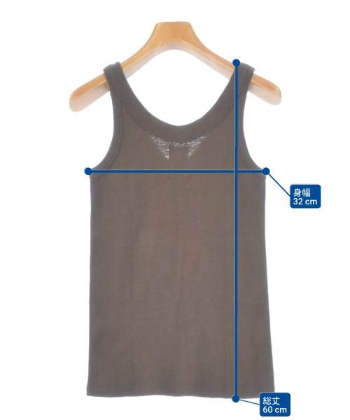 Ron Herman California（ロンハーマンカリフォルニア）タンクトップ 茶 サイズ:XS レディース/2200669905069