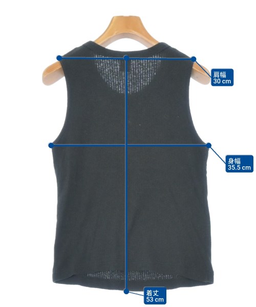 Ron Herman California（ロンハーマンカリフォルニア）タンクトップ 黒 サイズ:XS レディース/2200669905076