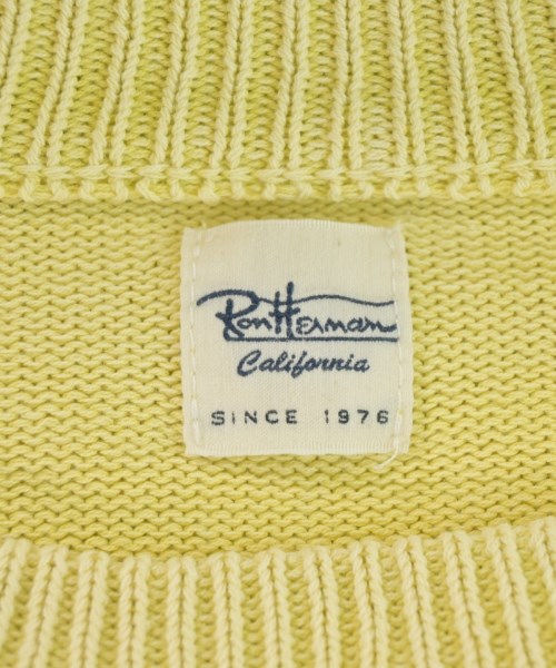 Ron Herman California（ロンハーマンカリフォルニア）ニット・セーター 黄 サイズ:XS レディース/2200732191078
