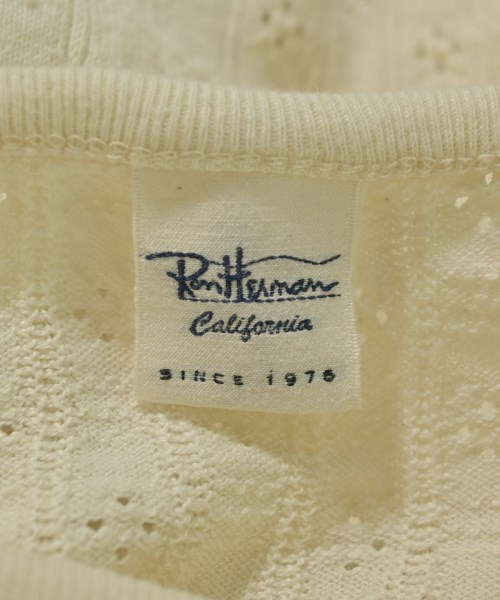 Ron Herman California（ロンハーマンカリフォルニア）Tシャツ・カットソー 白 サイズ:S レディース/2200717795185