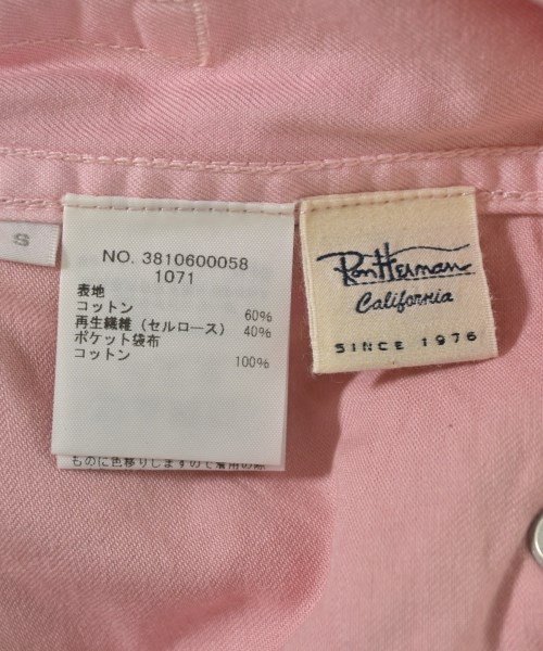 Ron Herman California（ロンハーマンカリフォルニア）その他 ピンク サイズ:S レディース/2200720160048