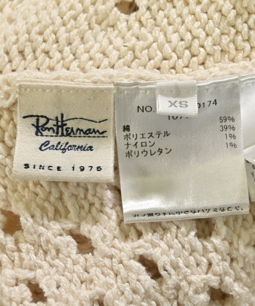 Ron Herman California（ロンハーマンカリフォルニア）カーディガン 白 サイズ:XS レディース/2200717461059