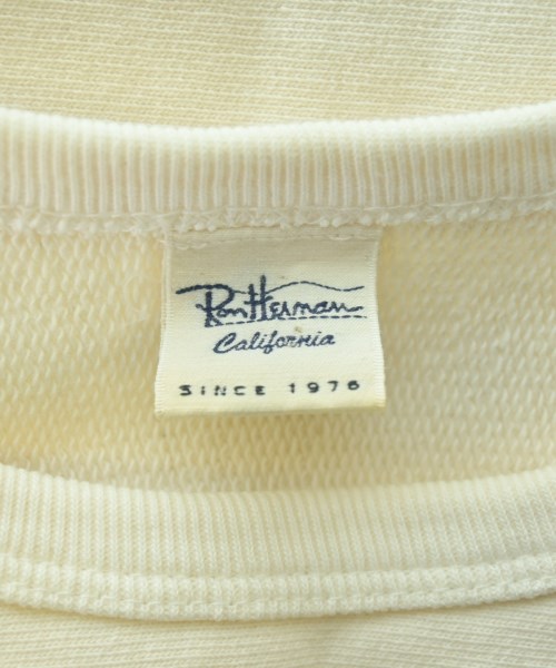 Ron Herman California（ロンハーマンカリフォルニア）スウェット 白 サイズ:S レディース/2200680319074