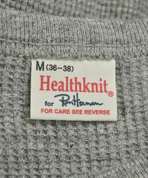 Healthknit（ヘルスニット）Tシャツ・カットソー グレー サイズ:M メンズ/2200687915064