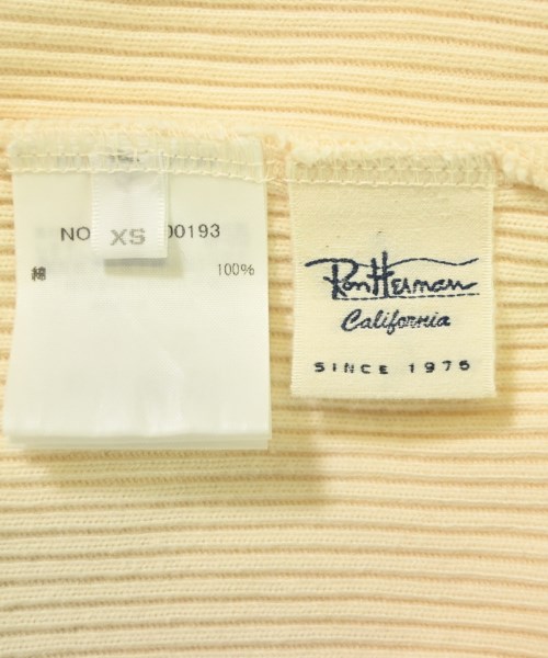 Ron Herman California（ロンハーマンカリフォルニア）Tシャツ・カットソー 黄 サイズ:XS レディース/2200682264136