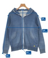 Jackson Matisse（ジャクソンマティス）パーカー 青 サイズ:M メンズ/2200669363029