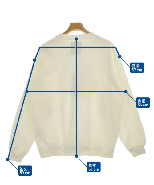 Jackson Matisse（ジャクソンマティス）スウェット 白 サイズ:3(L位) メンズ/2200656533039