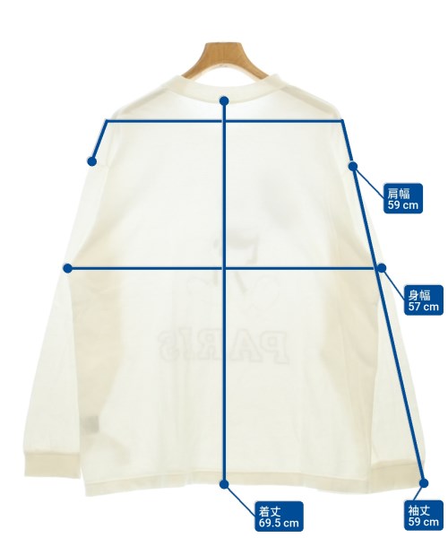 Jackson Matisse（ジャクソンマティス）Tシャツ・カットソー 白 サイズ:F メンズ/2200679422150