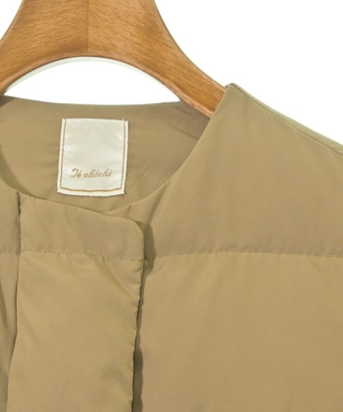 Te chichi（テチチ）ダウンジャケット/ダウンベスト ベージュ サイズ:S レディース/2200623314050