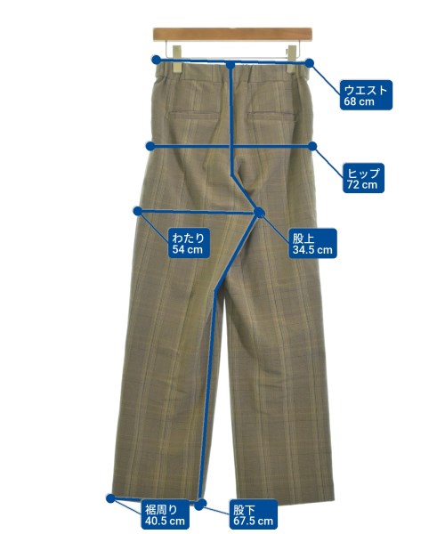 Te chichi（テチチ）スラックス 茶 サイズ:M レディース/2200631840077