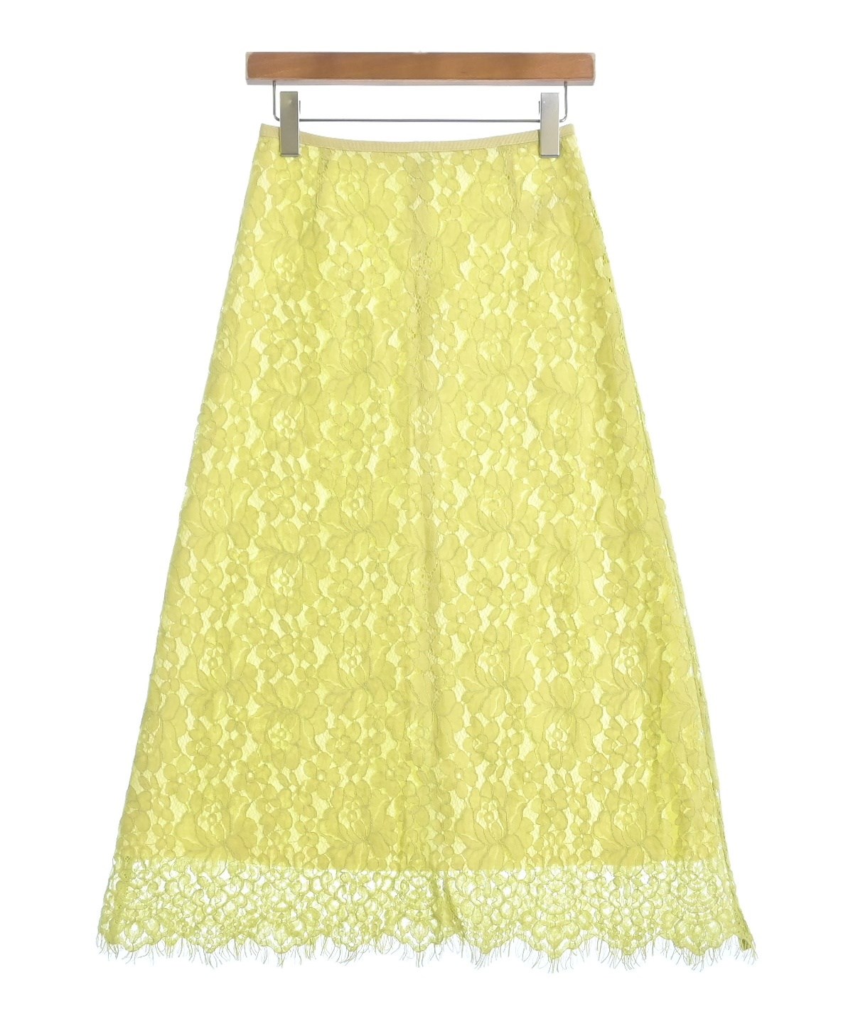 Te chichi（テチチ）ロング・マキシ丈スカート 黄 サイズ:M レディース