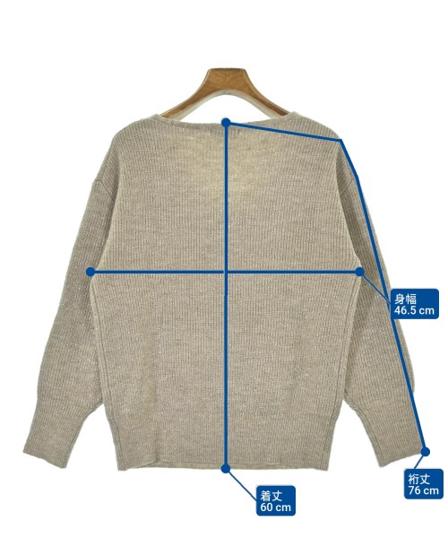 Te chichi（テチチ）ニット・セーター ベージュ サイズ:F レディース/2200628706034