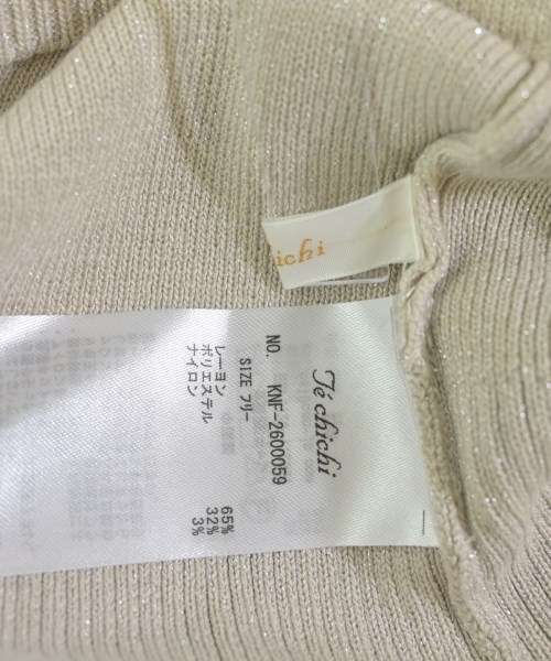 Te chichi（テチチ）ベスト/ノースリーブ ベージュ サイズ:F レディース/2200614669398