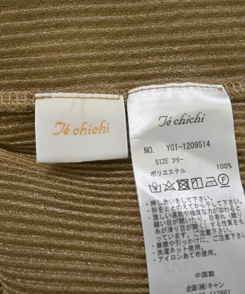 Te chichi（テチチ）Tシャツ・カットソー 茶 サイズ:F レディース/2200625351053