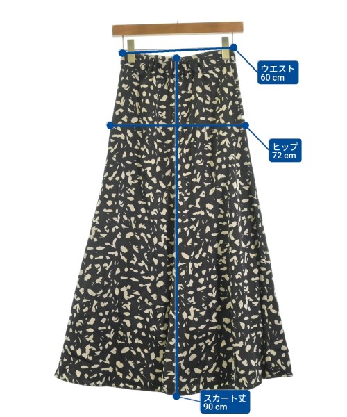 Te chichi（テチチ）ロング・マキシ丈スカート 黒 サイズ:F レディース/2200619502119