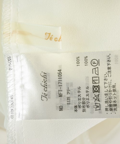 Te chichi（テチチ）カジュアルシャツ 白 サイズ:F レディース/2200603483158