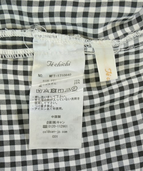 Te chichi（テチチ）ブラウス 黒 サイズ:F レディース/2200673476012