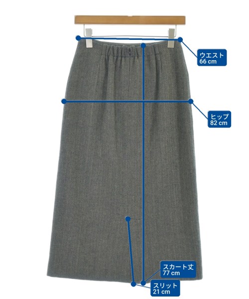 Te chichi（テチチ）ロング・マキシ丈スカート グレー サイズ:M レディース/2200652217056