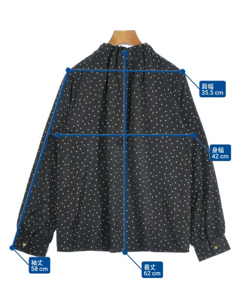 Te chichi TERRASSE（テチチテラス）ブラウス 黒 サイズ:F レディース/2200654855041