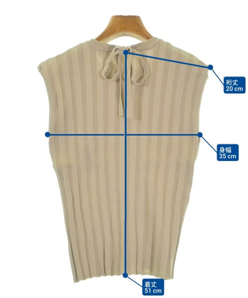 Te chichi（テチチ）ベスト ベージュ サイズ:F レディース/2200652575088