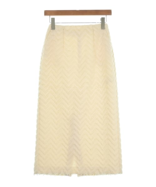 Te chichi(テチチ)ロング・マキシ丈スカート 白 サイズ:S/2200657628048