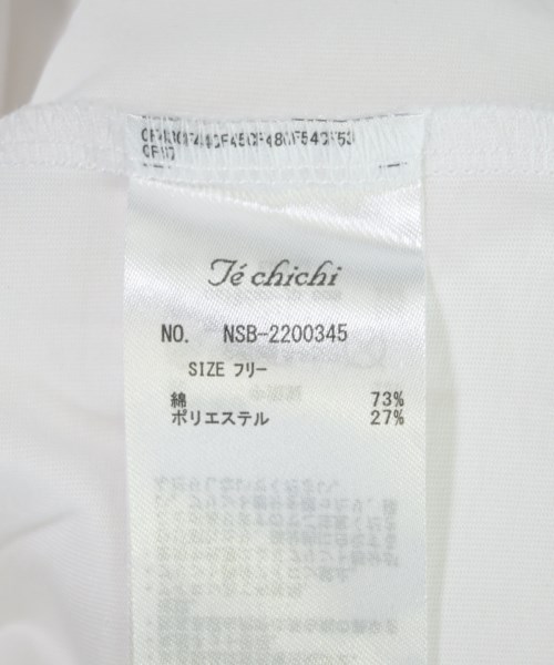 Te chichi（テチチ）Tシャツ・カットソー 白 サイズ:F レディース/2200710196248