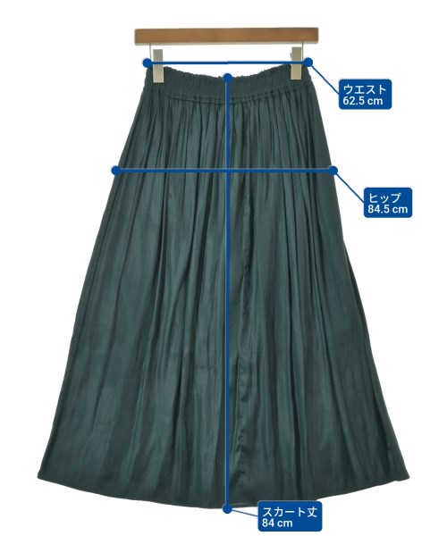 Te chichi（テチチ）ロング・マキシ丈スカート 緑 サイズ:F レディース/2200637347044