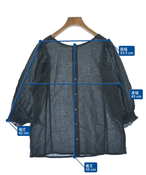 Te chichi（テチチ）ブラウス 紺 サイズ:F レディース/2200664254063