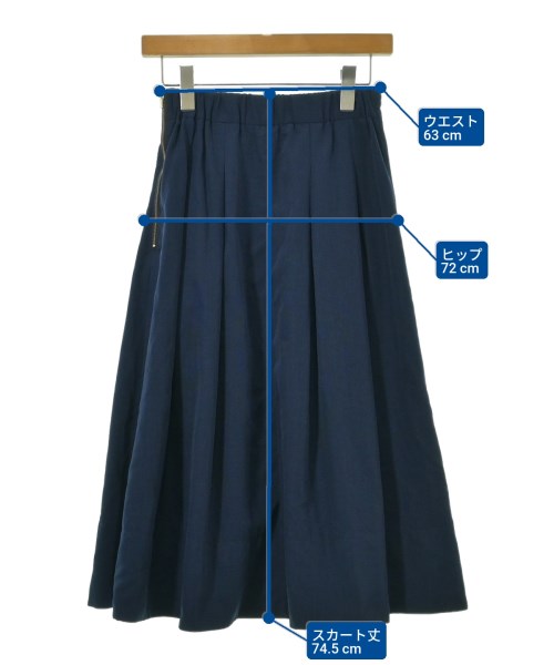 Te chichi（テチチ）ロング・マキシ丈スカート 紺 サイズ:S レディース/2200665557149
