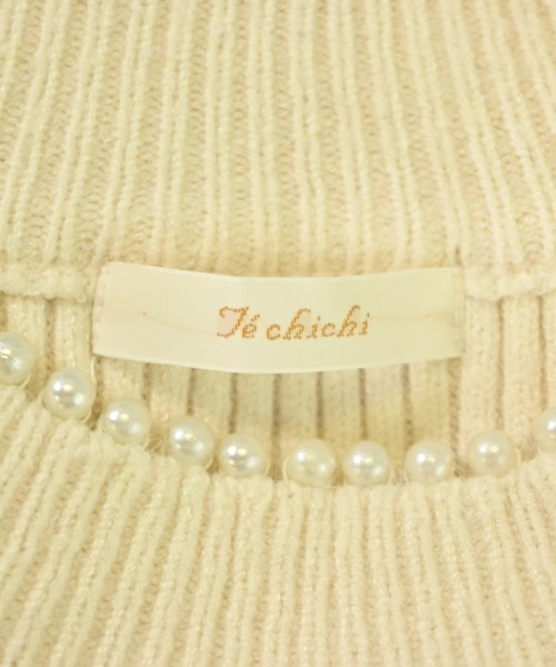 Te chichi（テチチ）ニット・セーター 白 サイズ:F レディース/2200685007037