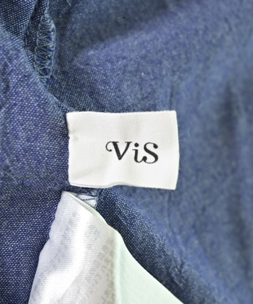 ViS（ヴィス）ブラウス 青 サイズ:F レディース/2200632290024
