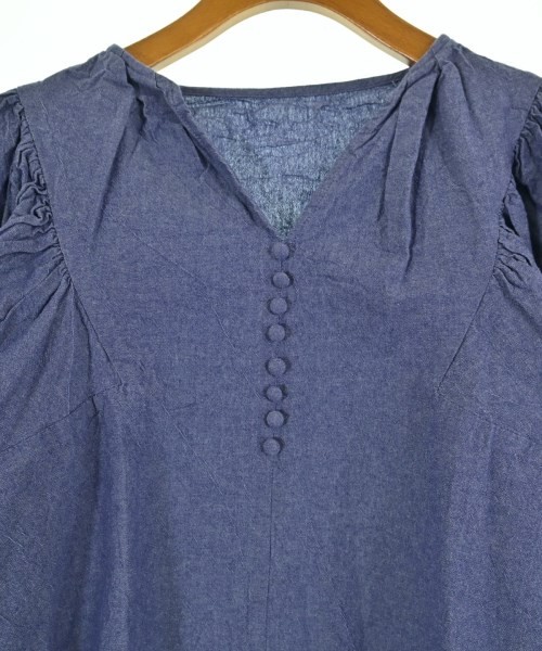 ViS（ヴィス）ブラウス 青 サイズ:F レディース/2200632290024