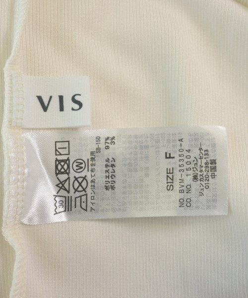 ViS（ヴィス）Tシャツ・カットソー 白 サイズ:F レディース/2200633685102