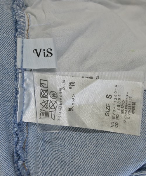 ViS（ヴィス）デニムパンツ 青 サイズ:S レディース/2200635856128