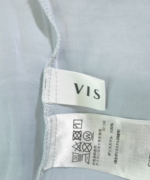 ViS（ヴィス）ブラウス 青 サイズ:F レディース/2200642125019