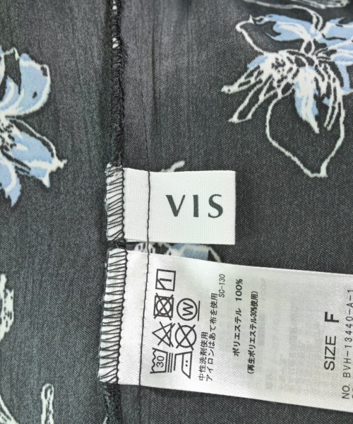 ViS（ヴィス）ブラウス 黒 サイズ:F レディース/2200642125071