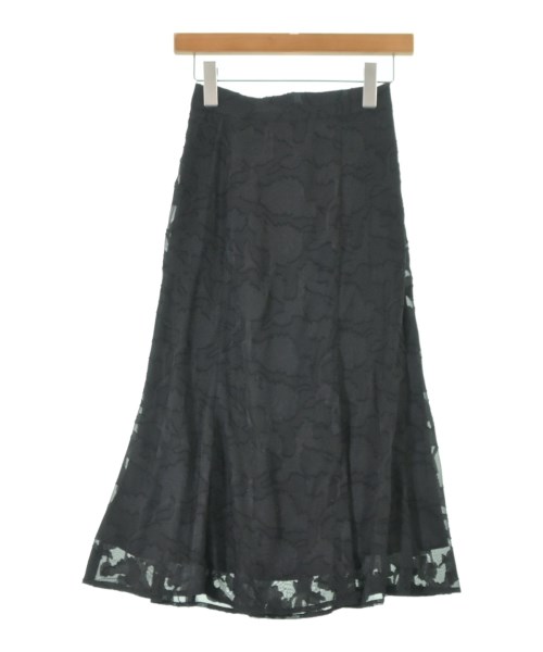 ViS(ヴィス)ロング・マキシ丈スカート 黒 サイズ:S/2200631707066