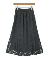 ViS（ヴィス）ロング・マキシ丈スカート 黒 サイズ:S レディース/2200631707066