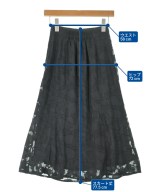 ViS（ヴィス）ロング・マキシ丈スカート 黒 サイズ:S レディース/2200631707066
