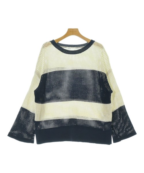 ViS(ヴィス)ニット・セーター 紺 サイズ:F/2200644357074