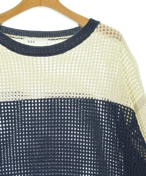 ViS（ヴィス）ニット・セーター 紺 サイズ:F レディース/2200644357074