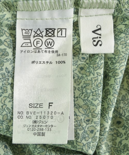 ViS（ヴィス）ワンピース 緑 サイズ:F レディース/2200616503096